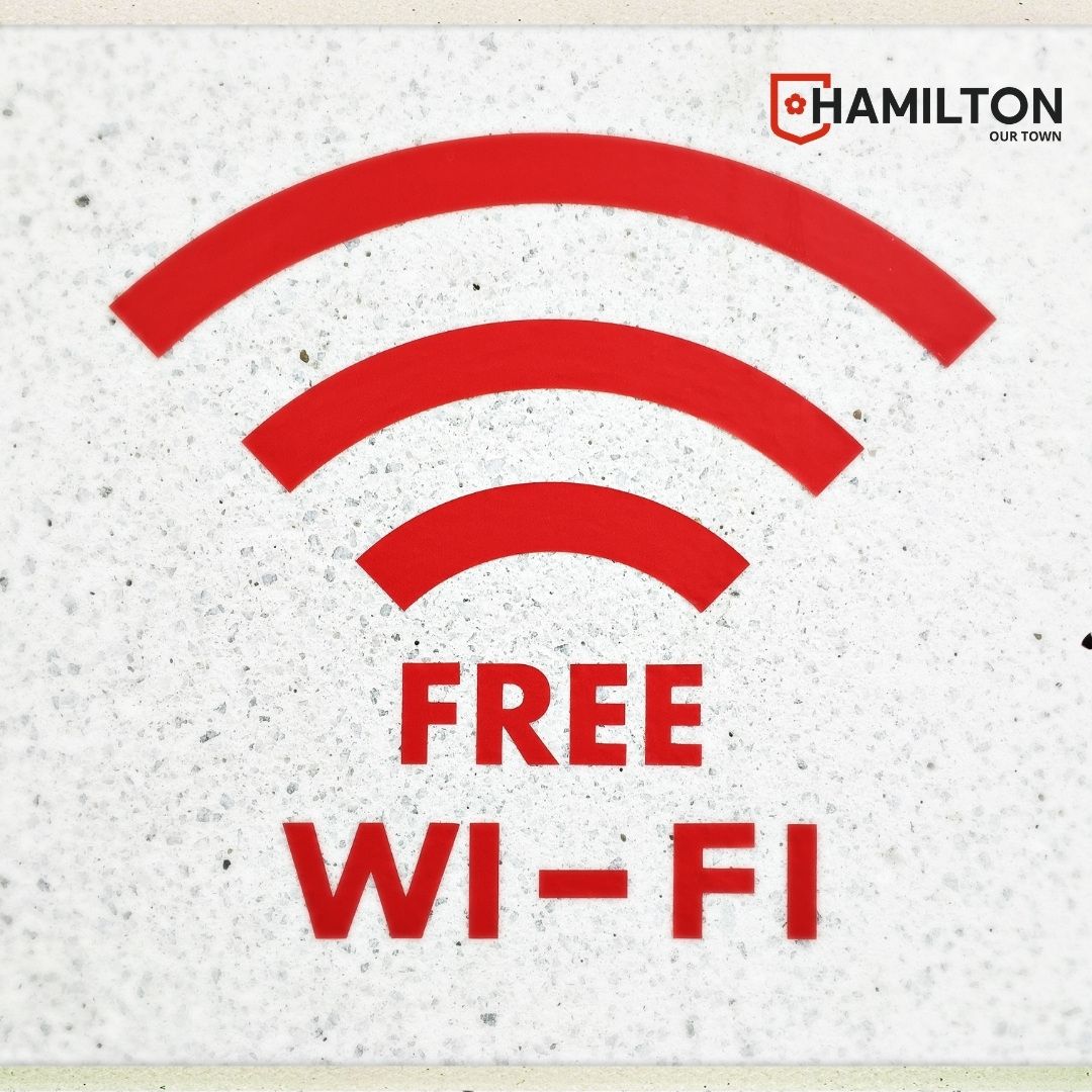Free wi fi enhancements Hamilton BID
